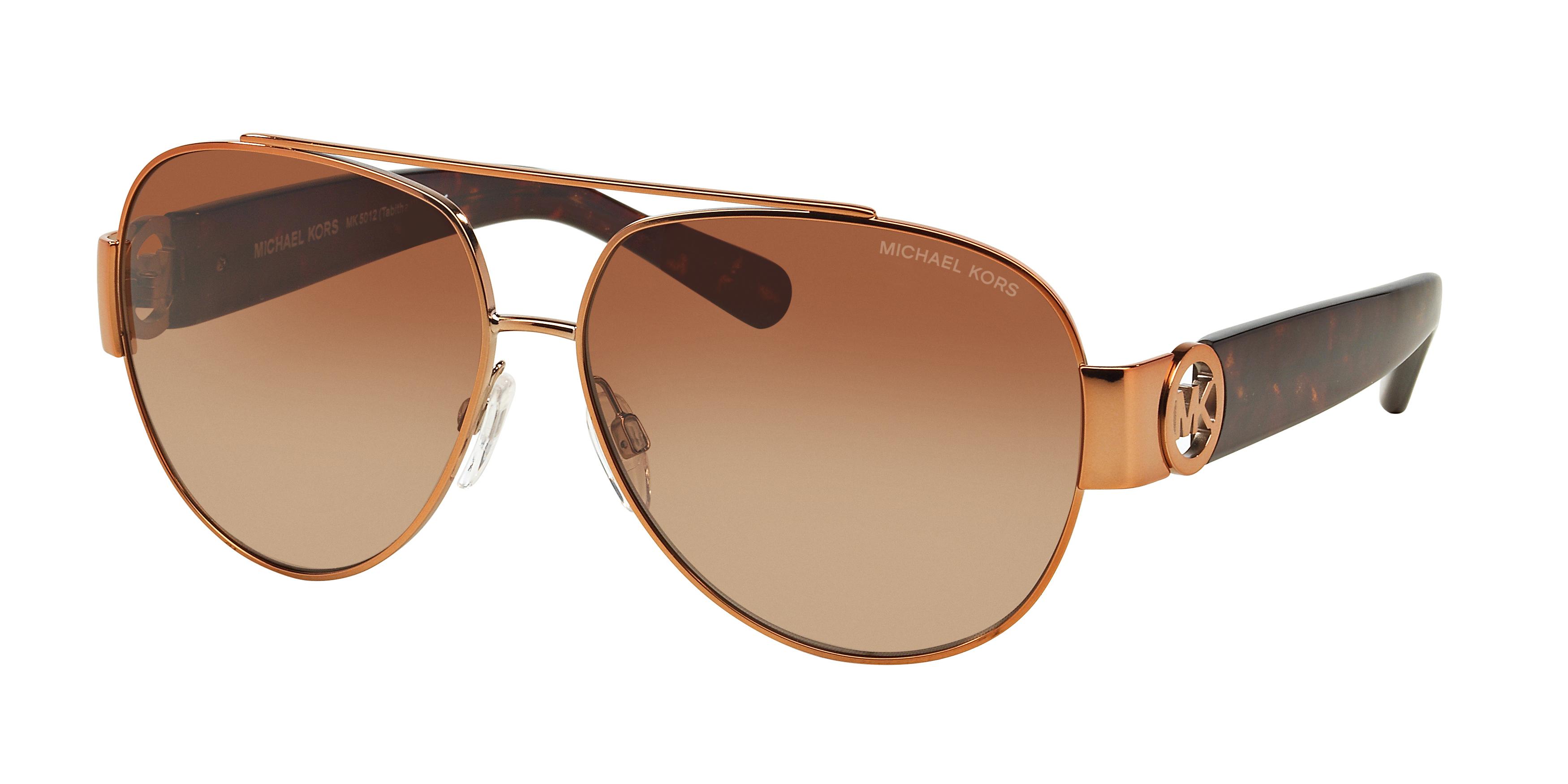 Michael Kors 5012 Aviator Sunglasses In Brown Lyst 