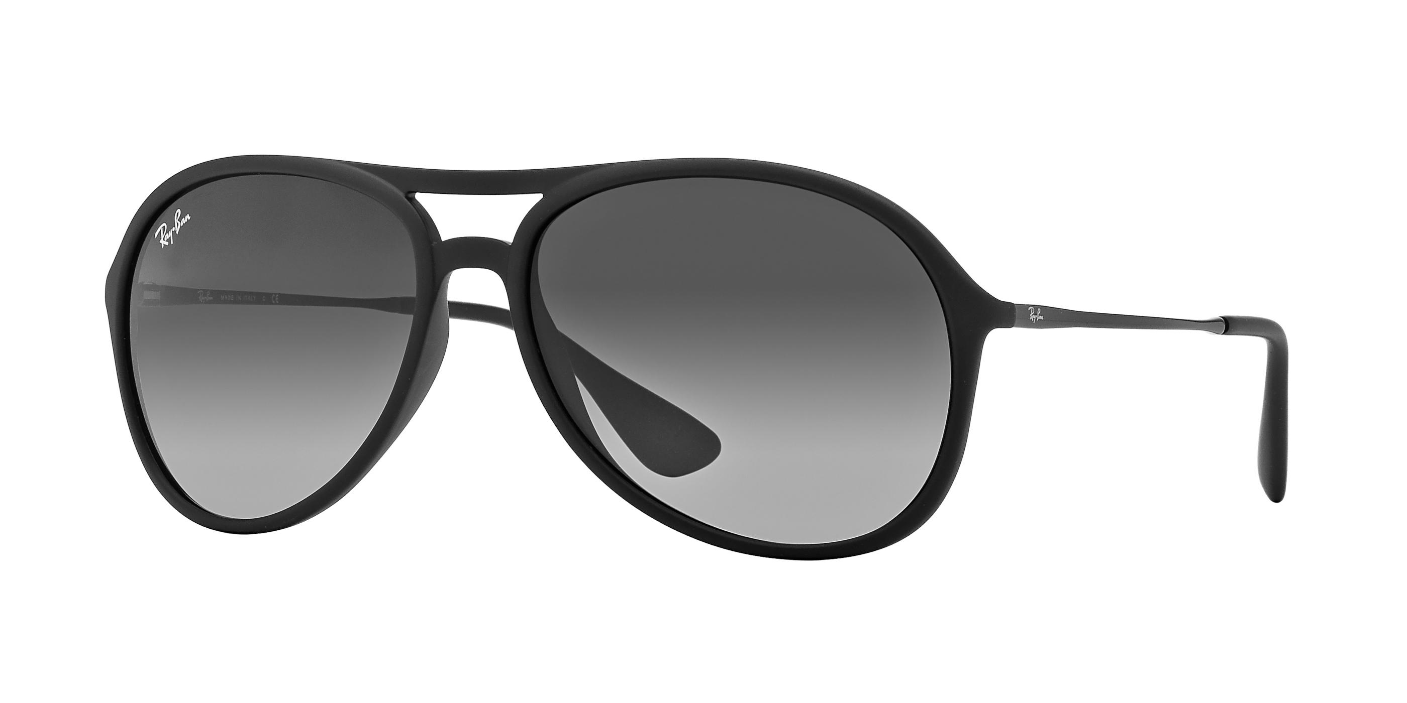 Ray Ban 4201 Aviator Sunglasses In Black Lyst
