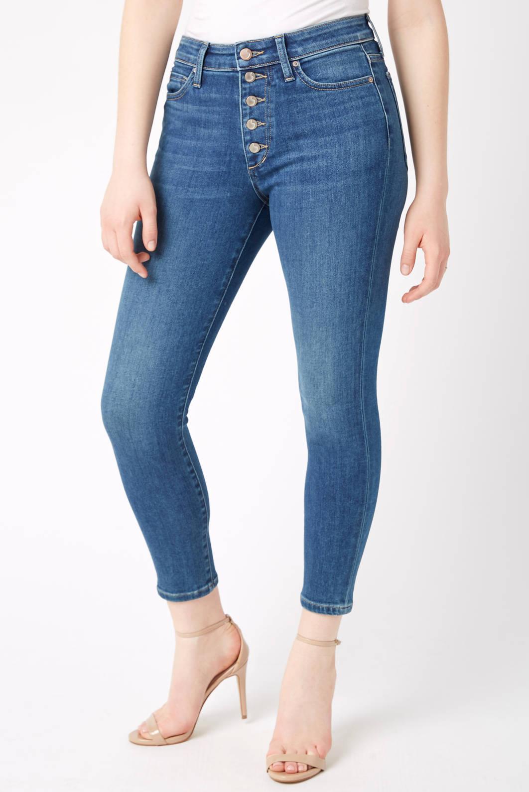 Joe S Jeans Cotton The Charlie Hi Rise Skinny Crop Jean In Nessa Medium