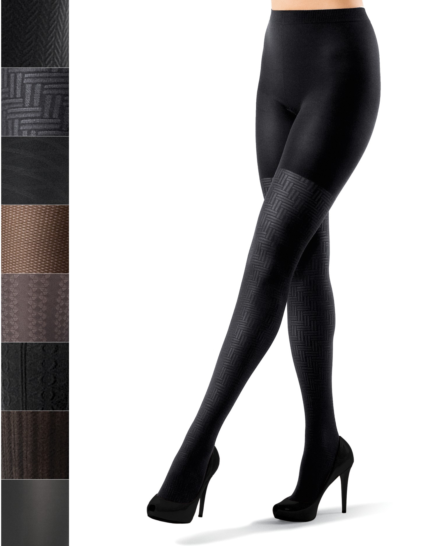 Spanx Body Shaping Tights Two Pack In Black Lyst