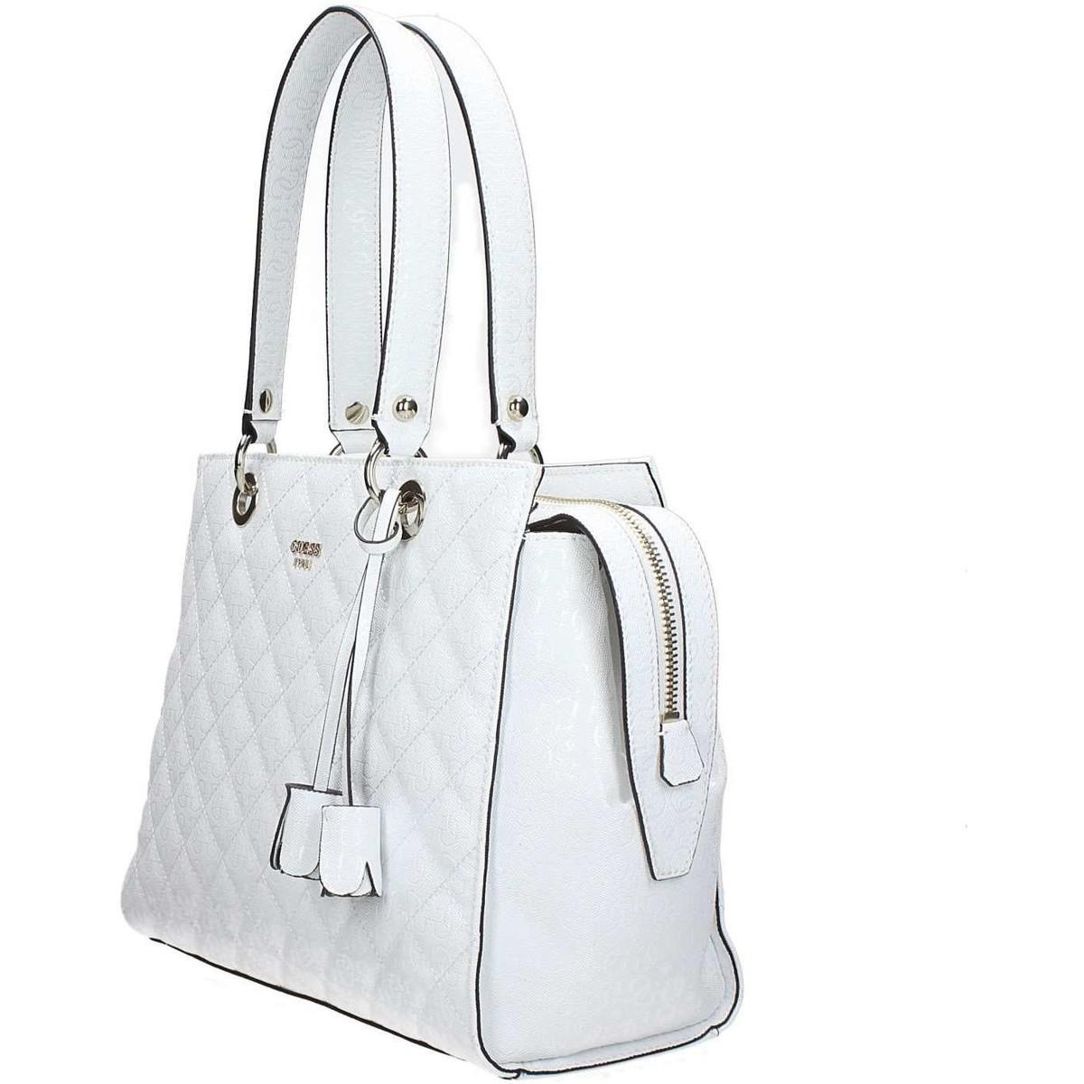 Guess Hwsg68 55090 Tote Bag Women&#39;s Handbags In White - Lyst