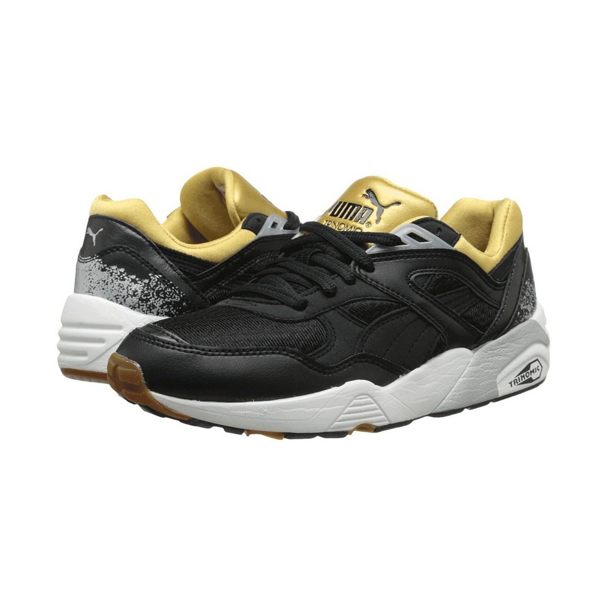 puma trinomic r698 gold