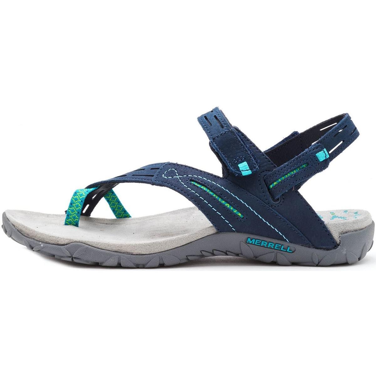 Merrell Terran Convertible Ii Women Sandals In Navy Blue J54818 Women's Sandals In Blue in Blue
