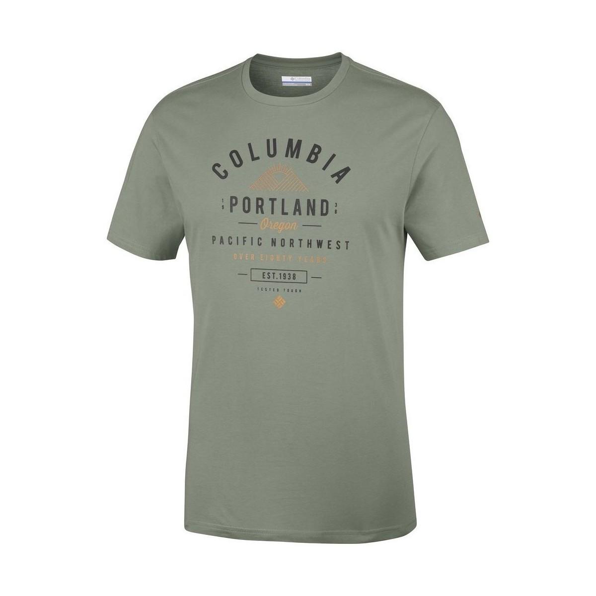 columbia leathan trail tee