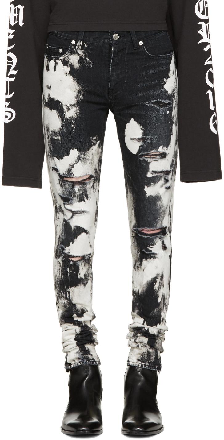 acid wash jeans mens