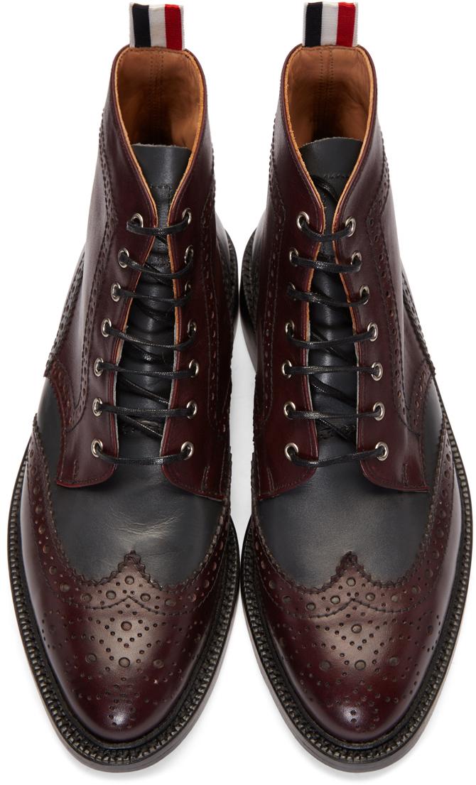 wingtip burgundy
