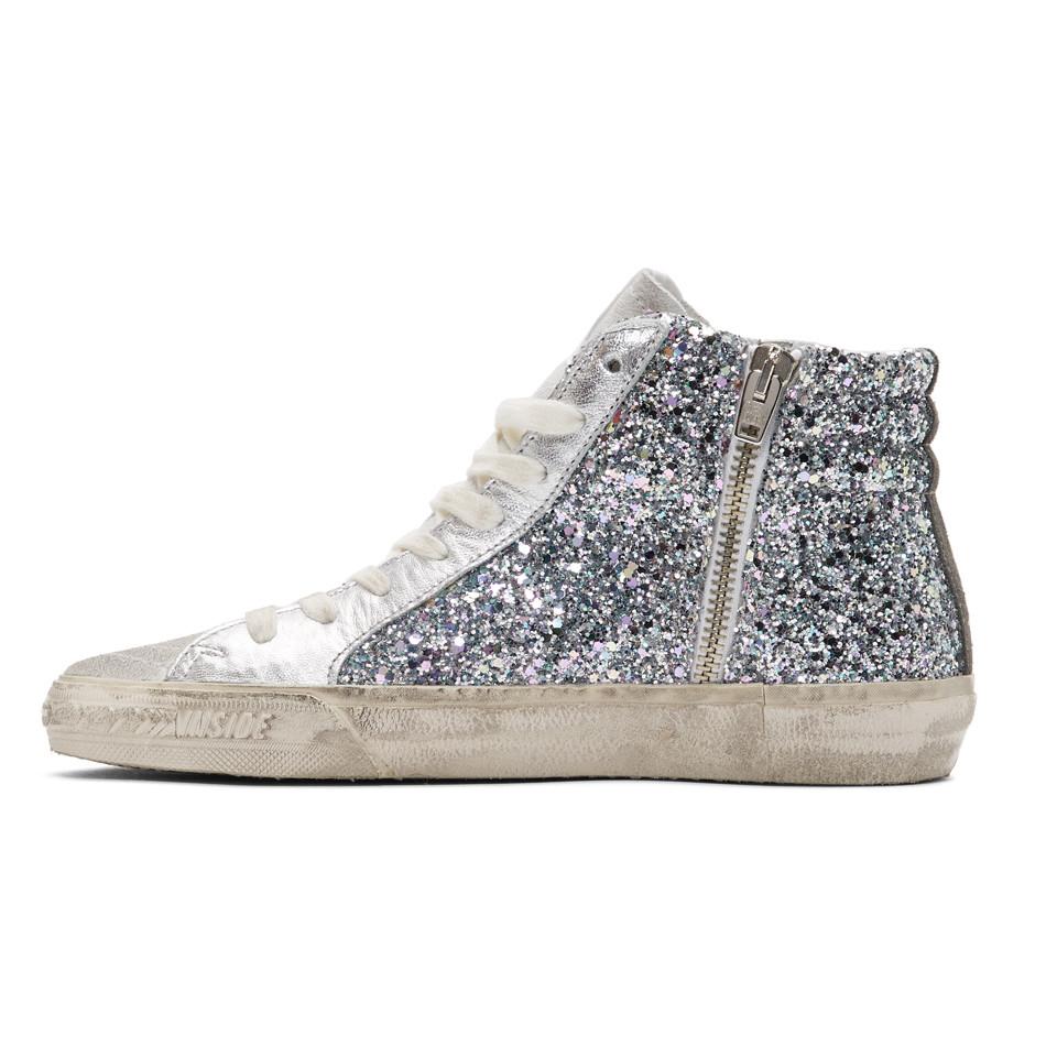 golden goose slide pink