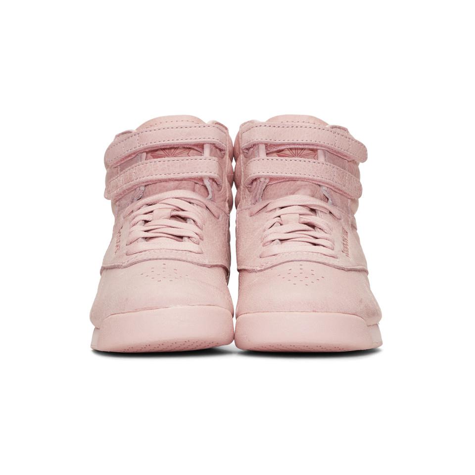 freestyle hi reebok pink