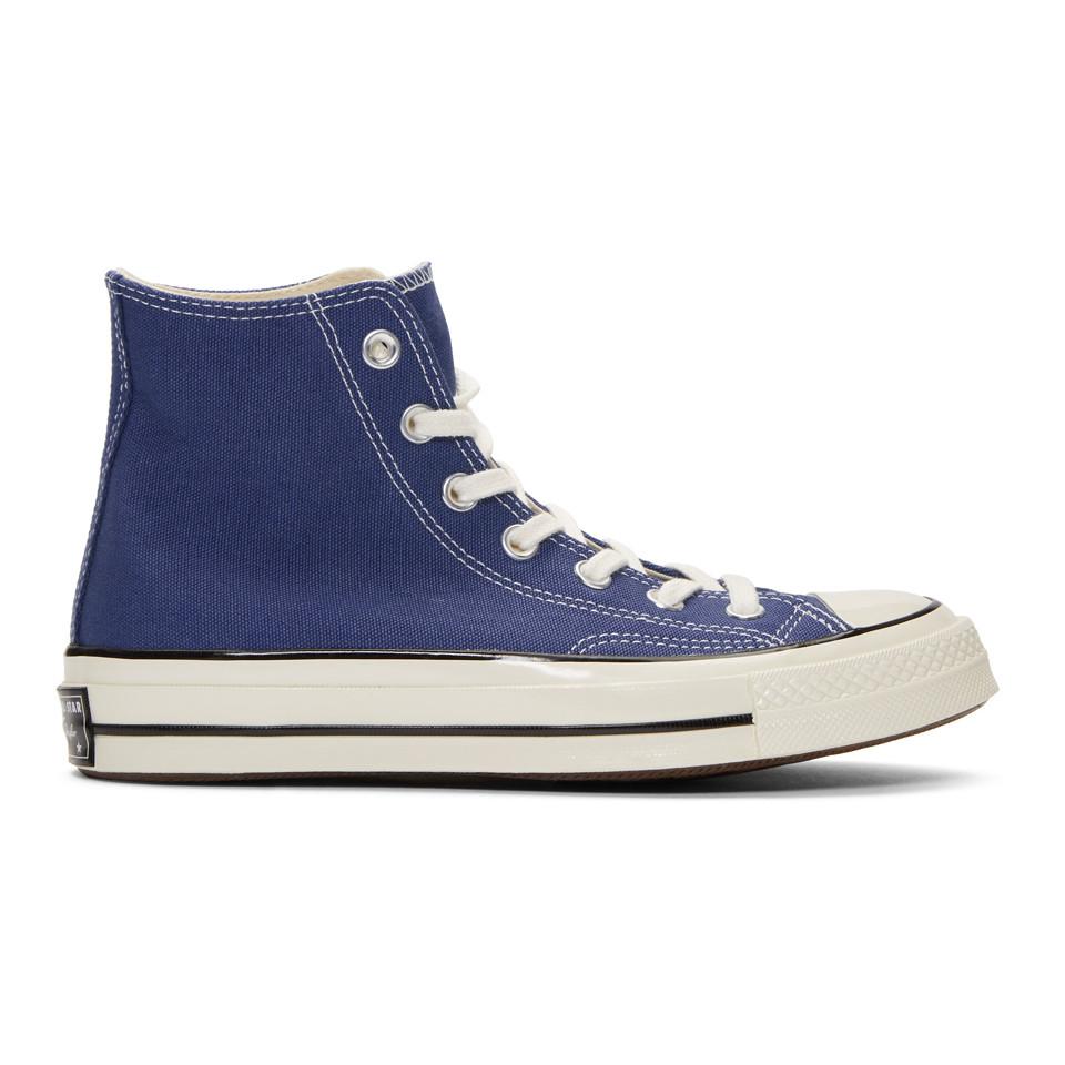 chuck 70 high top navy blue
