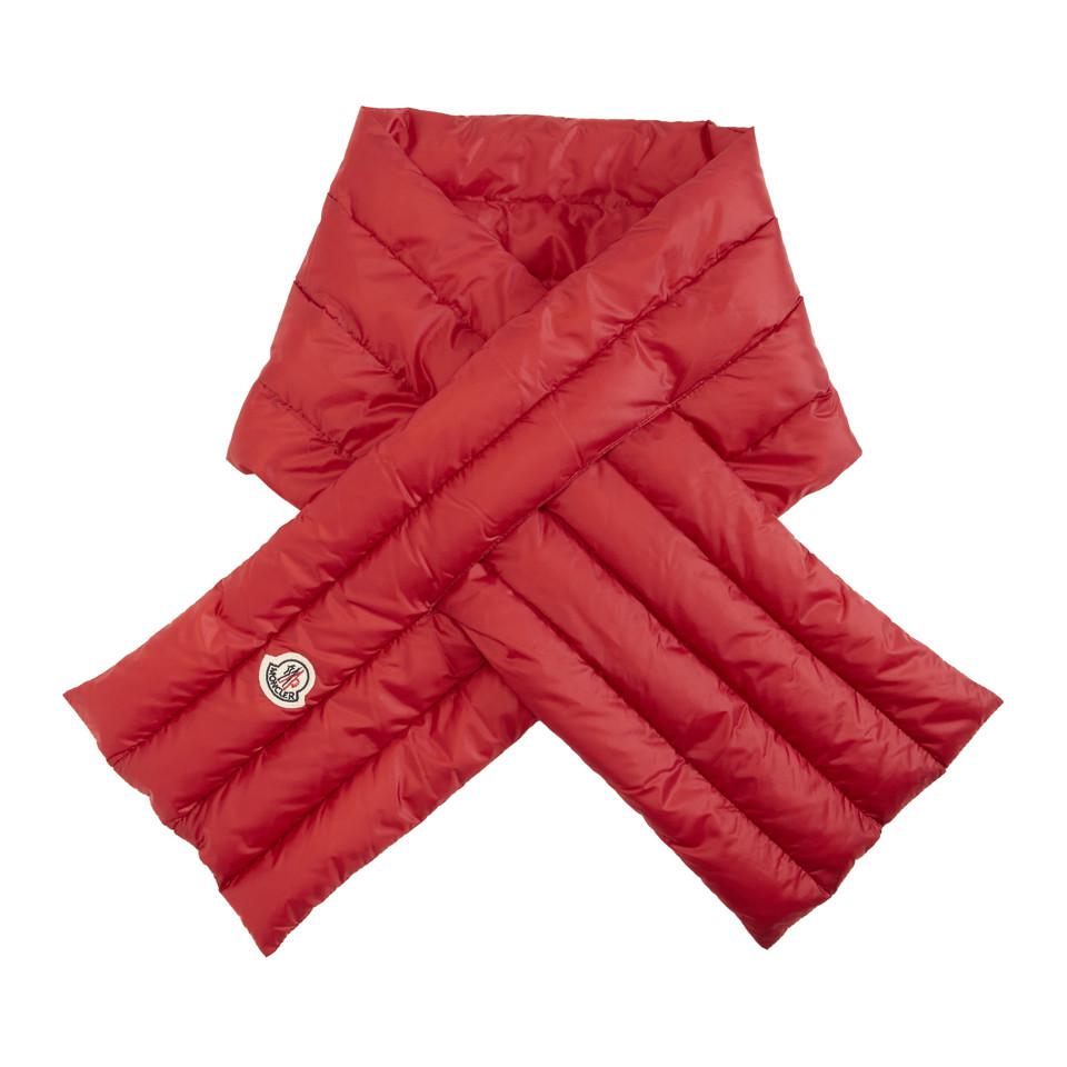 moncler red scarf moncler red scarf