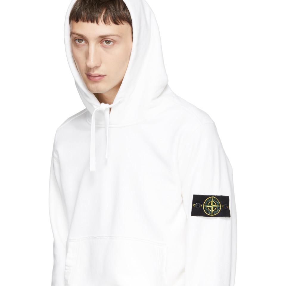 stone island tracksuit white