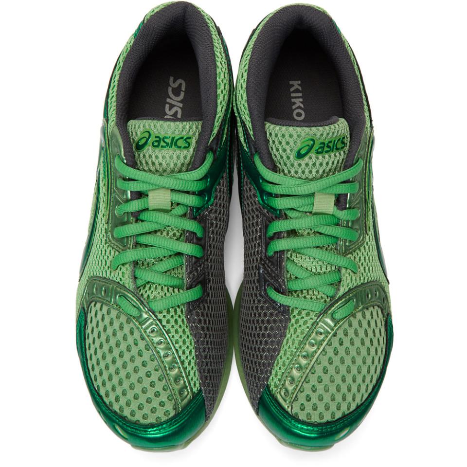 Kiko Kostadinov Green Asics Edition Gel-sokat Infinity Sneakers in
