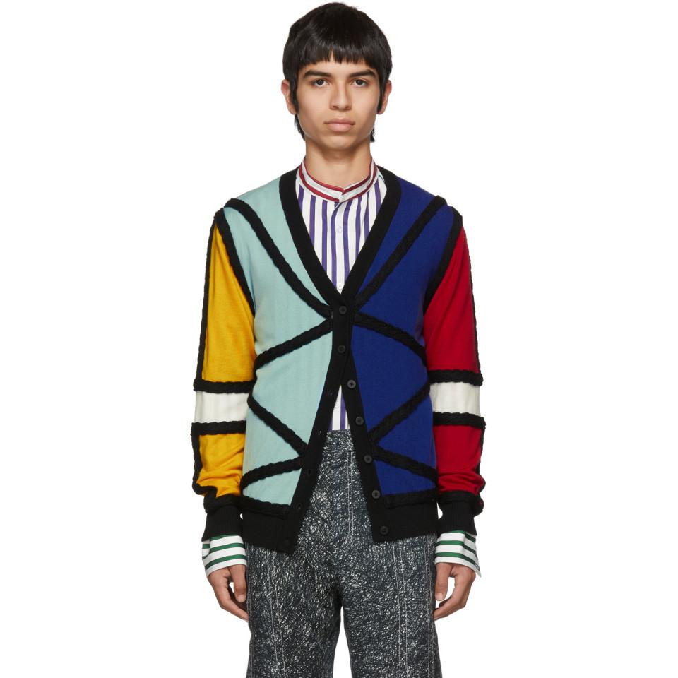 CHARLES JEFFREY LOVERBOY Multicolor Lord Of The Flies Cardigan for Men ...