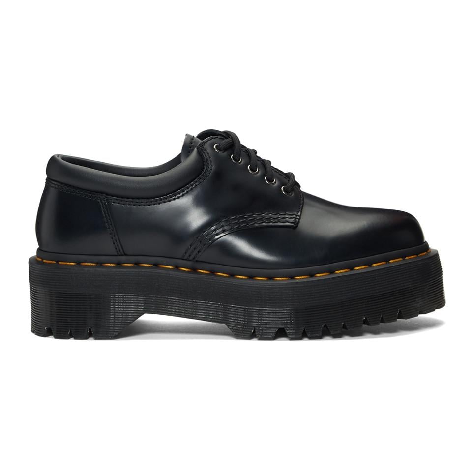 Lyst - Dr. Martens Black 8053 Quad Derbys in Black for Men