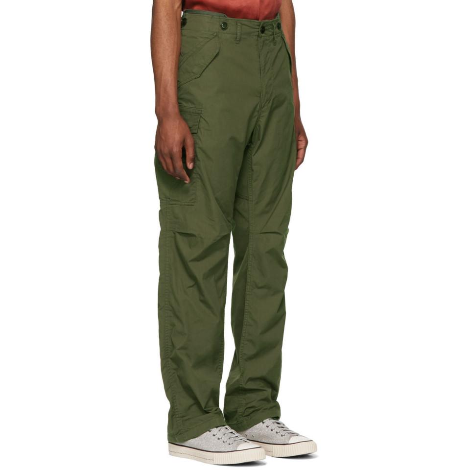 Visvim Green Eiger Cargo Pants  in Green for Men Lyst