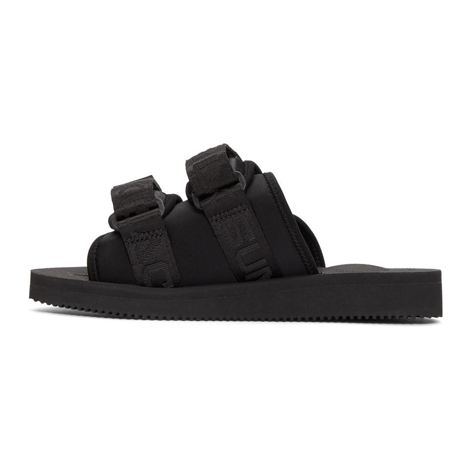 black nike slides size 4