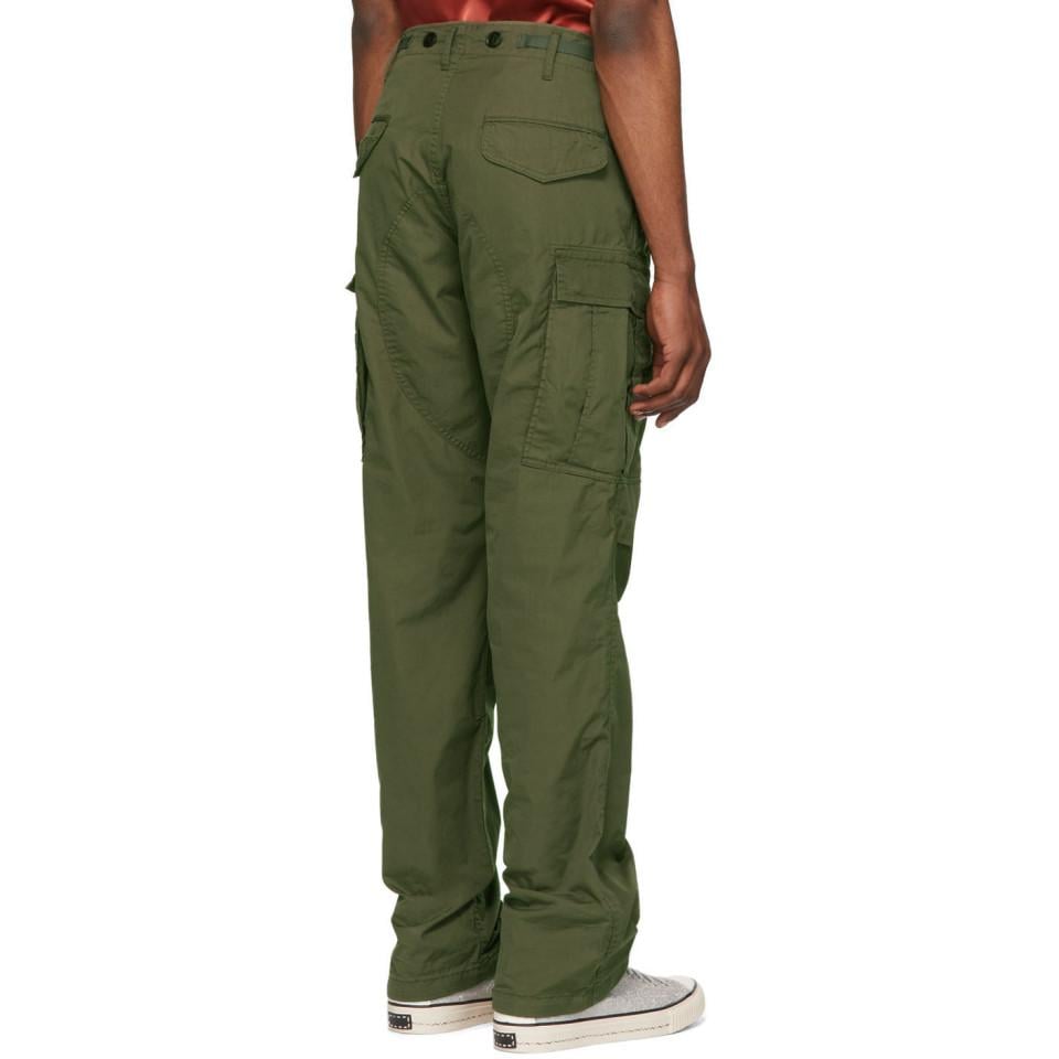 Visvim Green Eiger Cargo Pants  in Green for Men Lyst