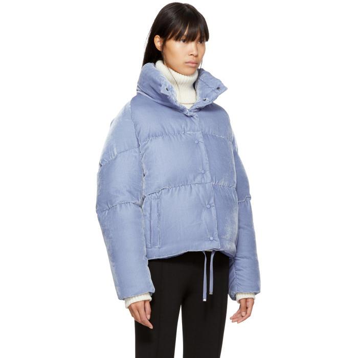 moncler blue velvet down cercis jacket moncler blue velvet down cercis jacket