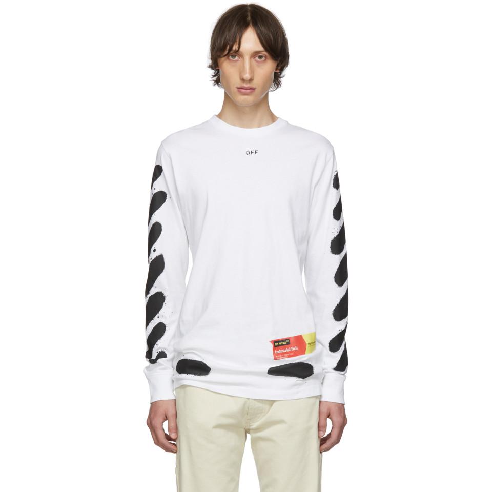 off white long sleeve t