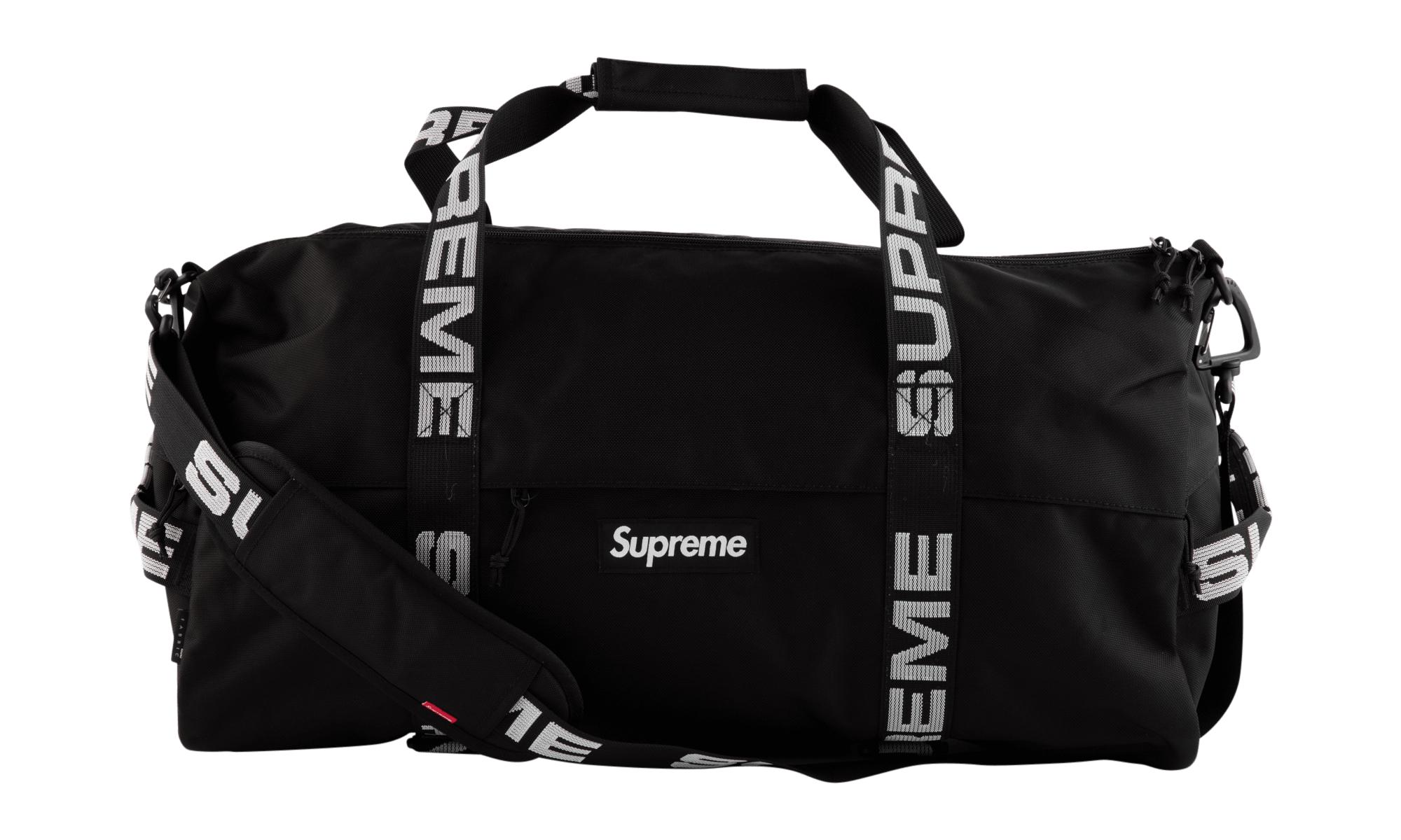 Lyst - Supreme Duffle Bag in Black for Men