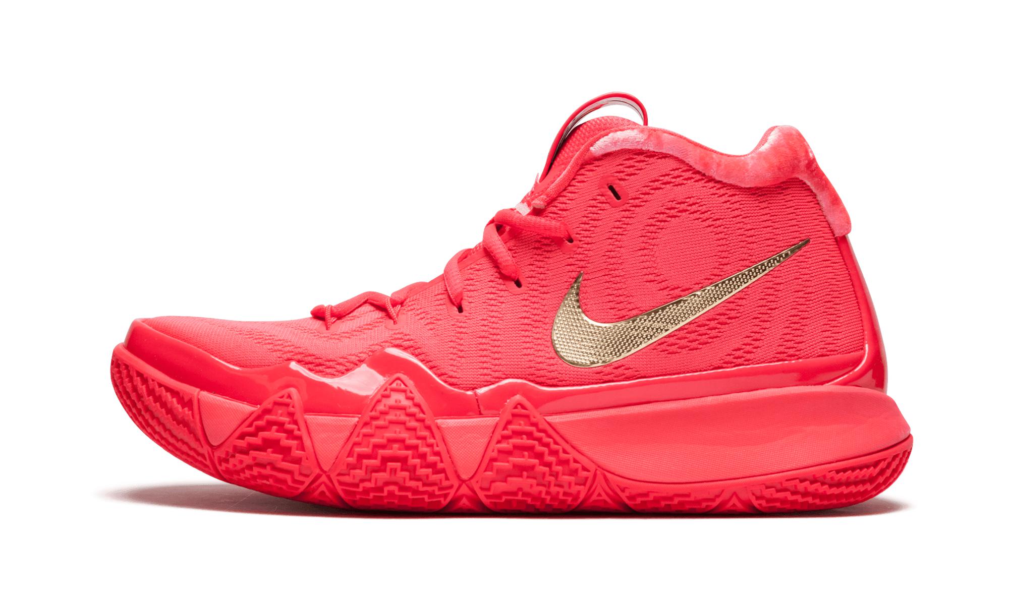 Lyst - Nike Kyrie 4 in Red for Men - Save 36.36363636363637%