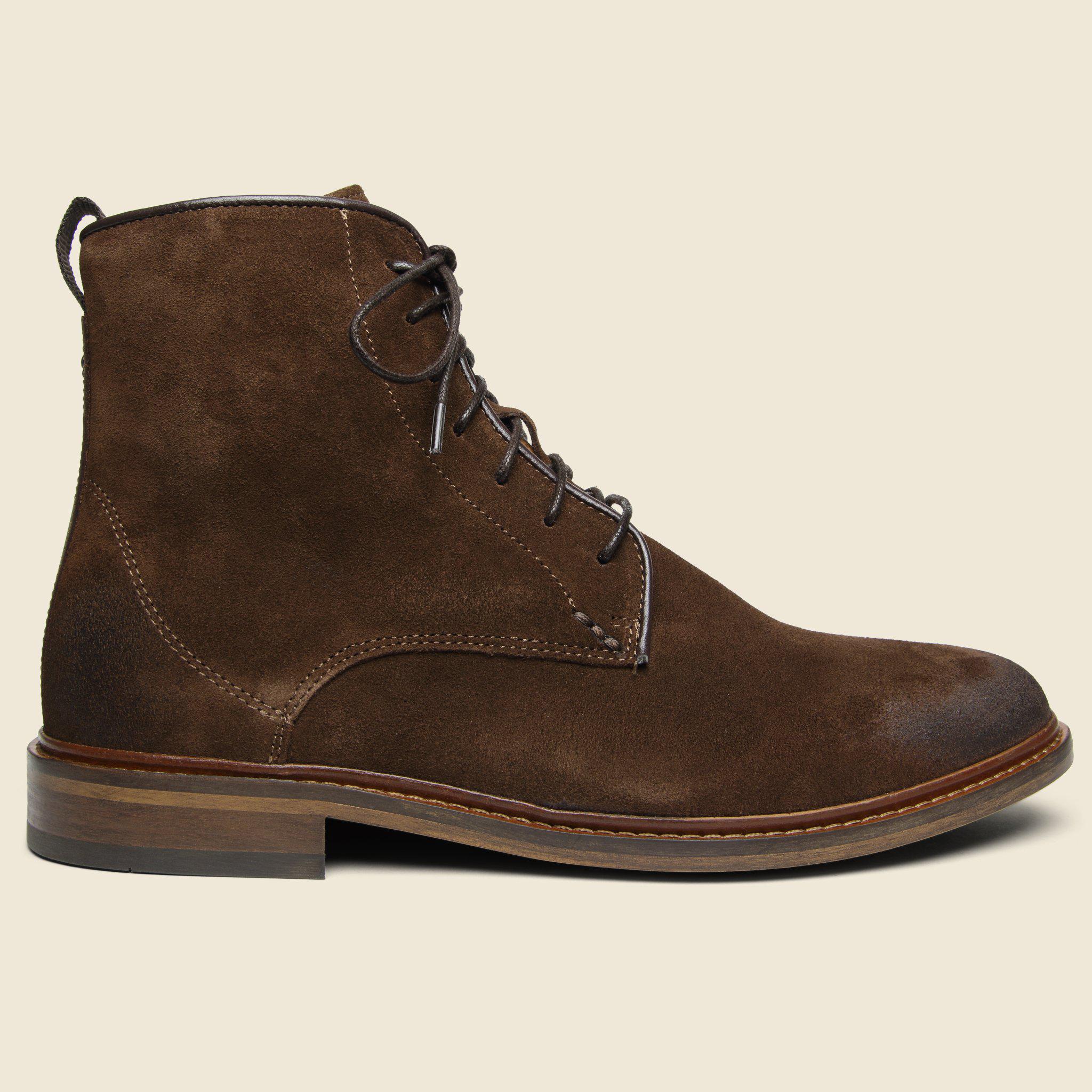 Lyst - Shoe The Bear Ned Suede Lace-up Boot - Light Brown in Brown for Men