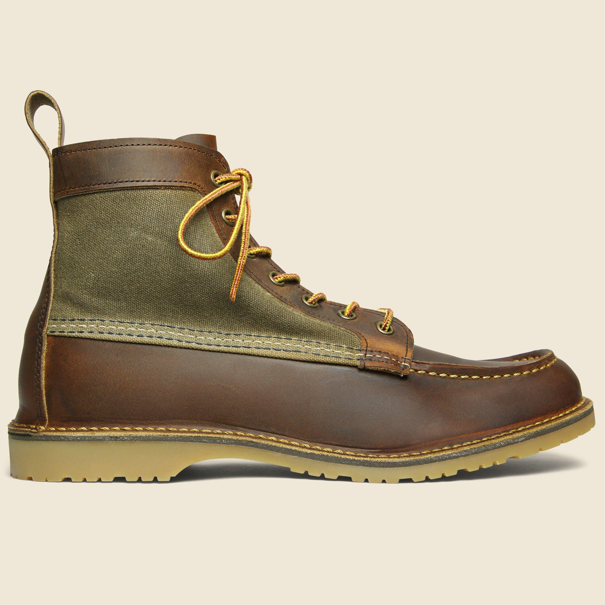 red wing weekender canvas moc 3335