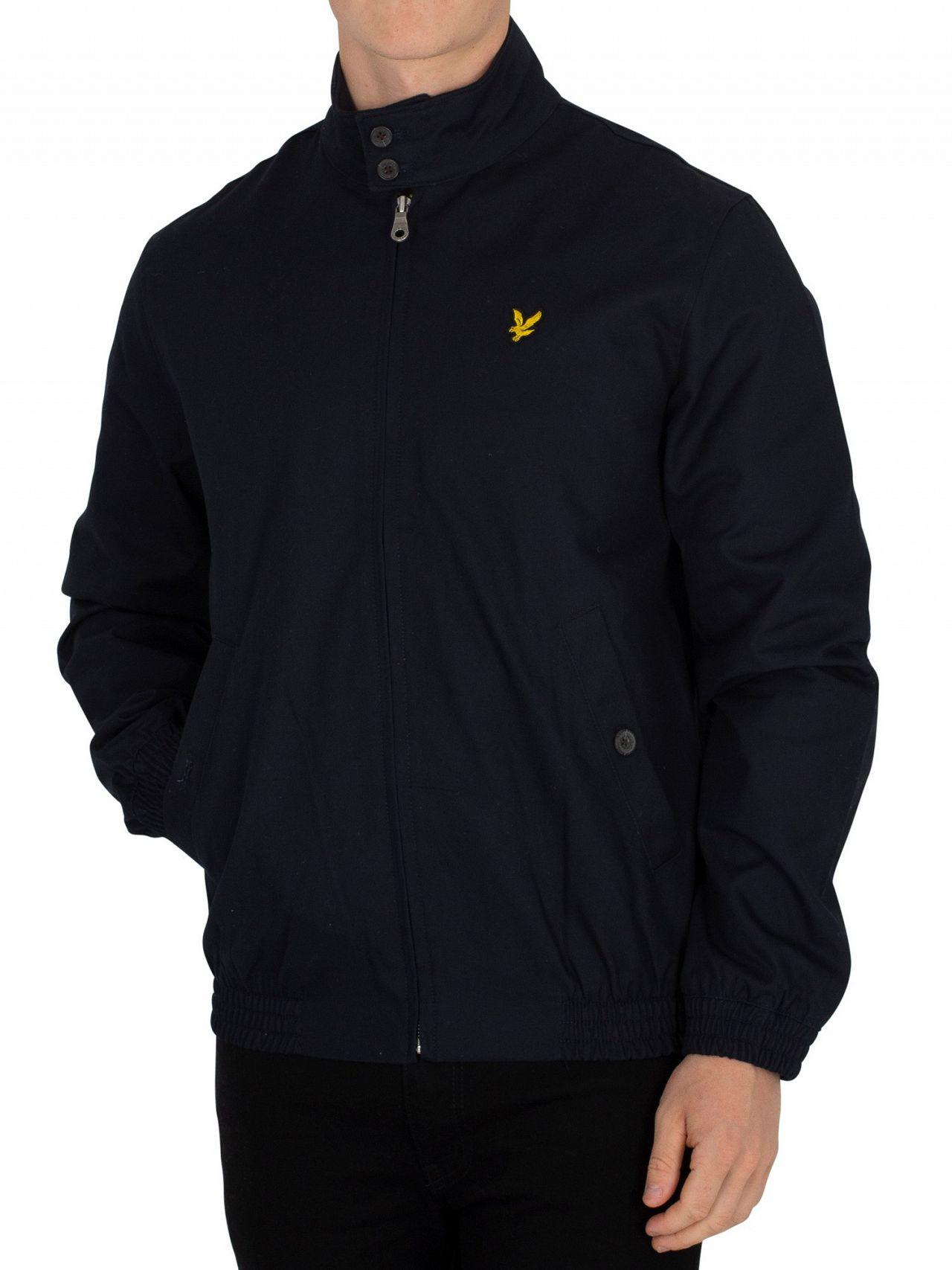 Download Lyst - Lyle & Scott Dark Navy Harrington Jacket in Blue ...