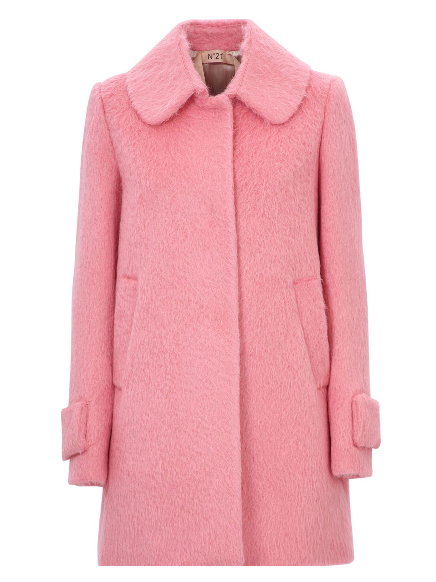 Lyst - N°21 Alpaca Coat in Pink