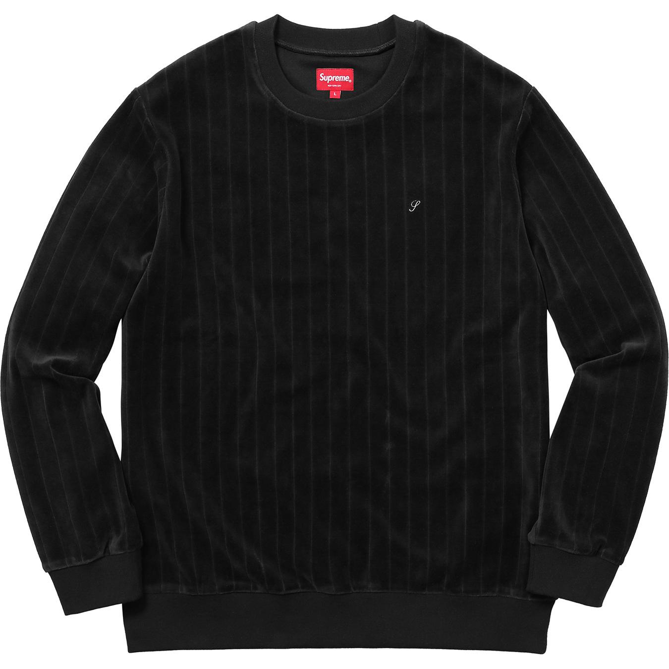 supreme aerial crewneck black