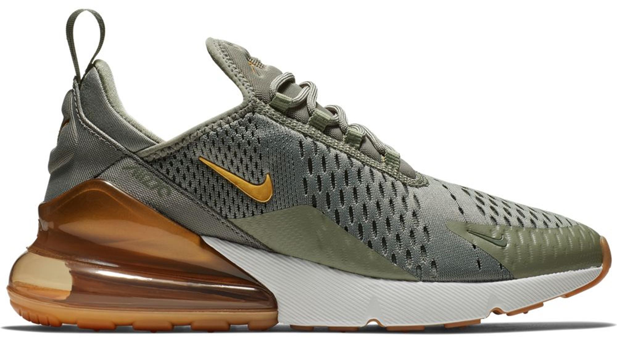 Nike Air Max 270 Dark Stucco Metallic Gold (w) - Lyst