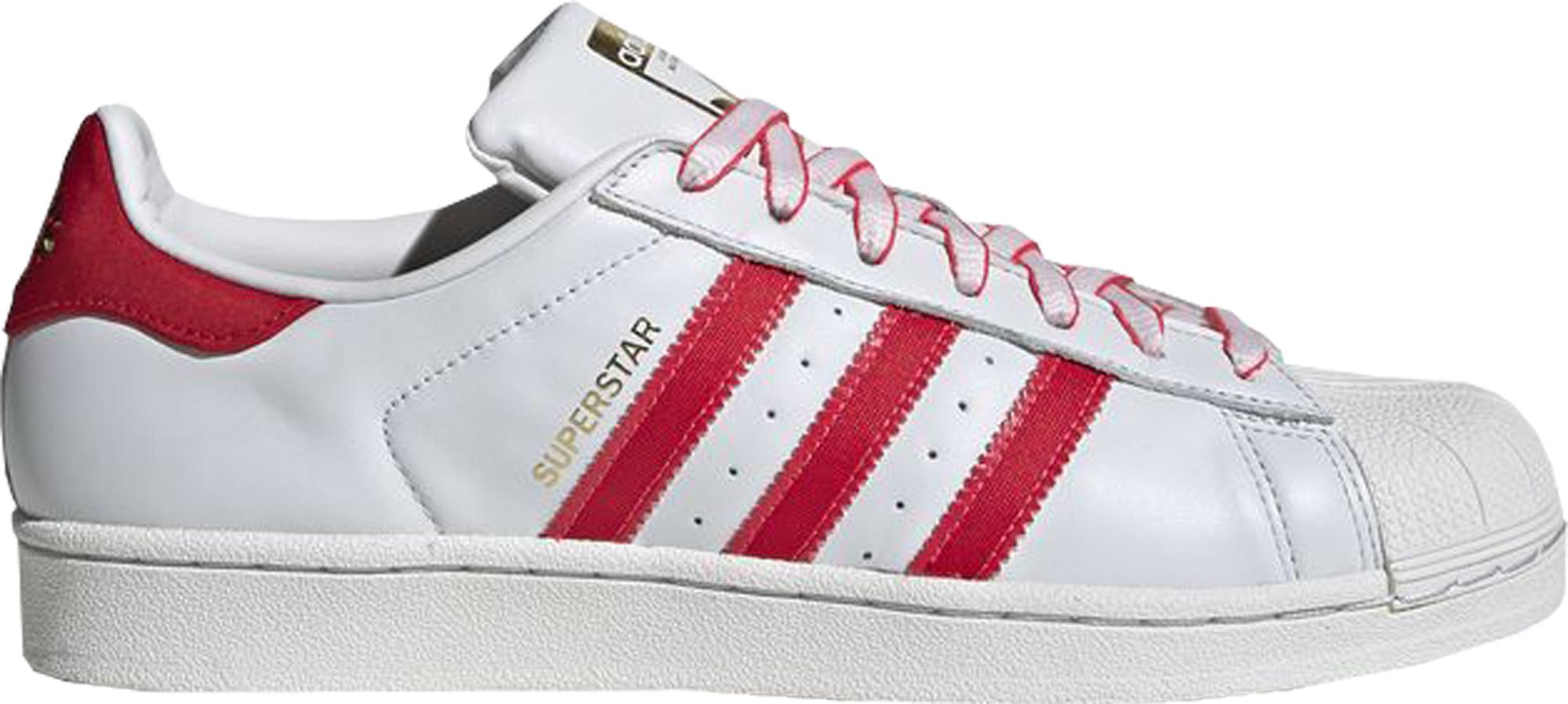 adidas Superstar Chinese New Year (2019) in White/Red/Gold (Red) for ...