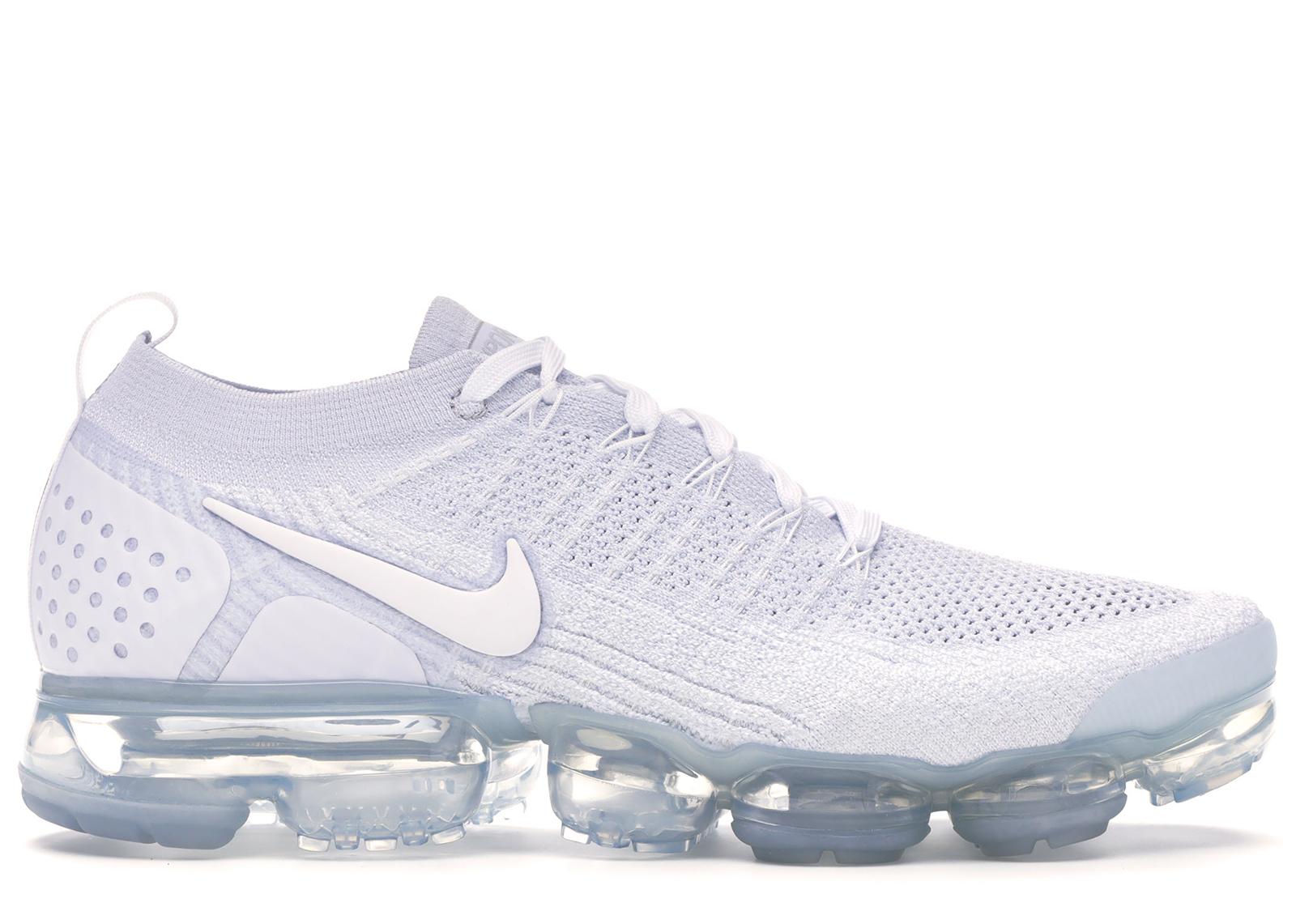 Nike Air Vapormax Flyknit 2 White Pure Platinum for Men - Lyst