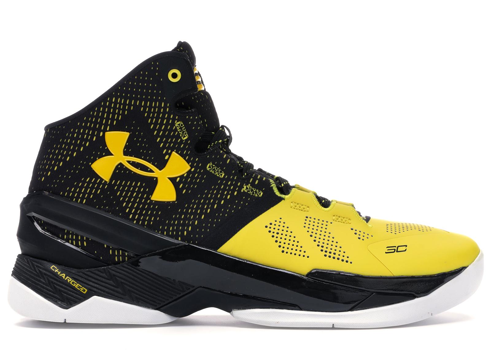 Under Armour Ua Curry 2 Long Shot in Yellow for Men - Lyst