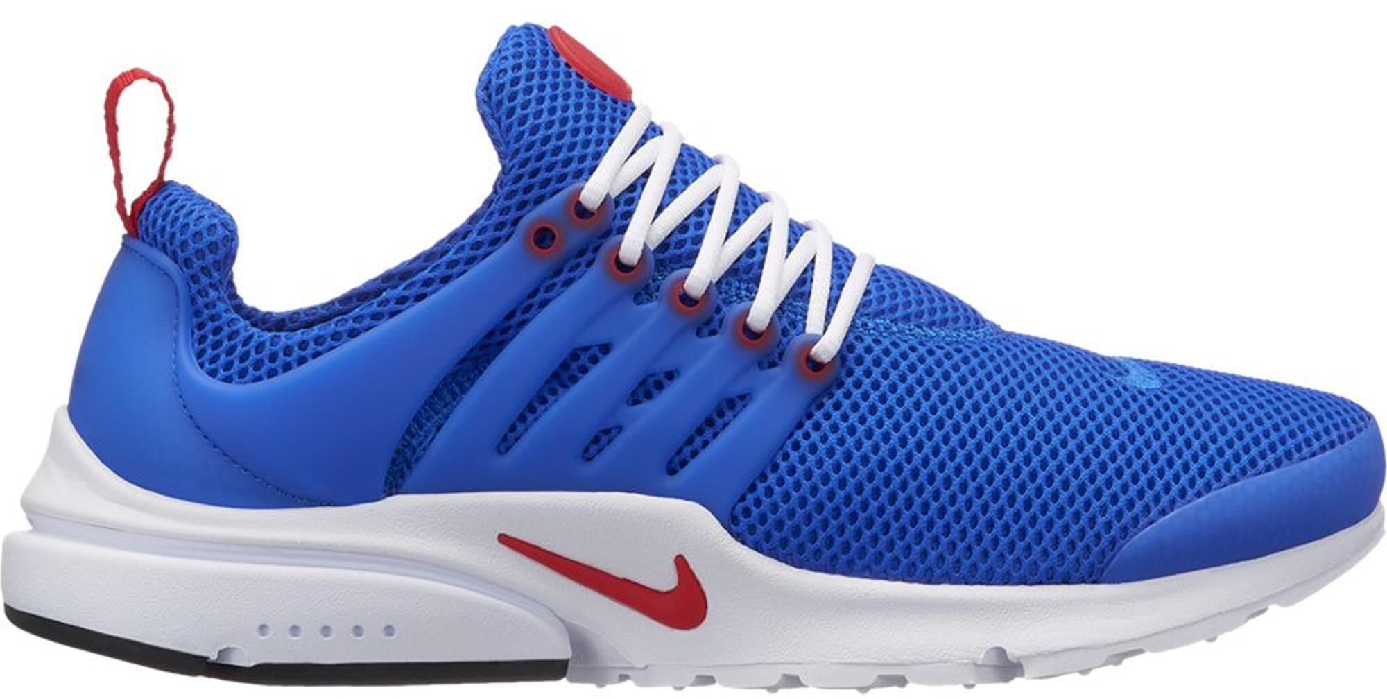 mens nike air presto blue
