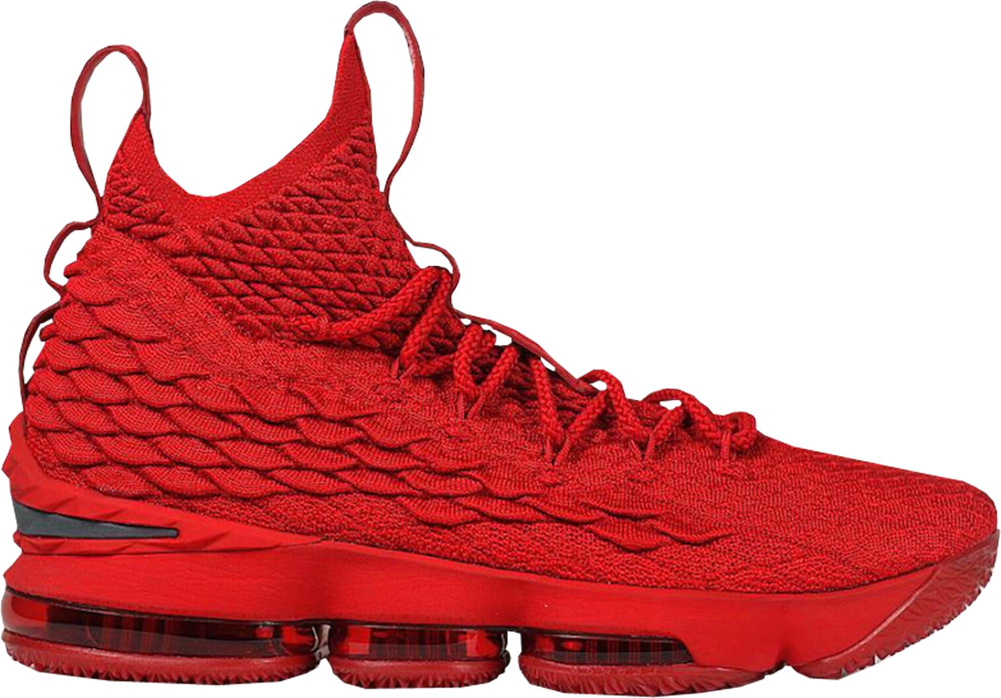 lebron 15 black and red