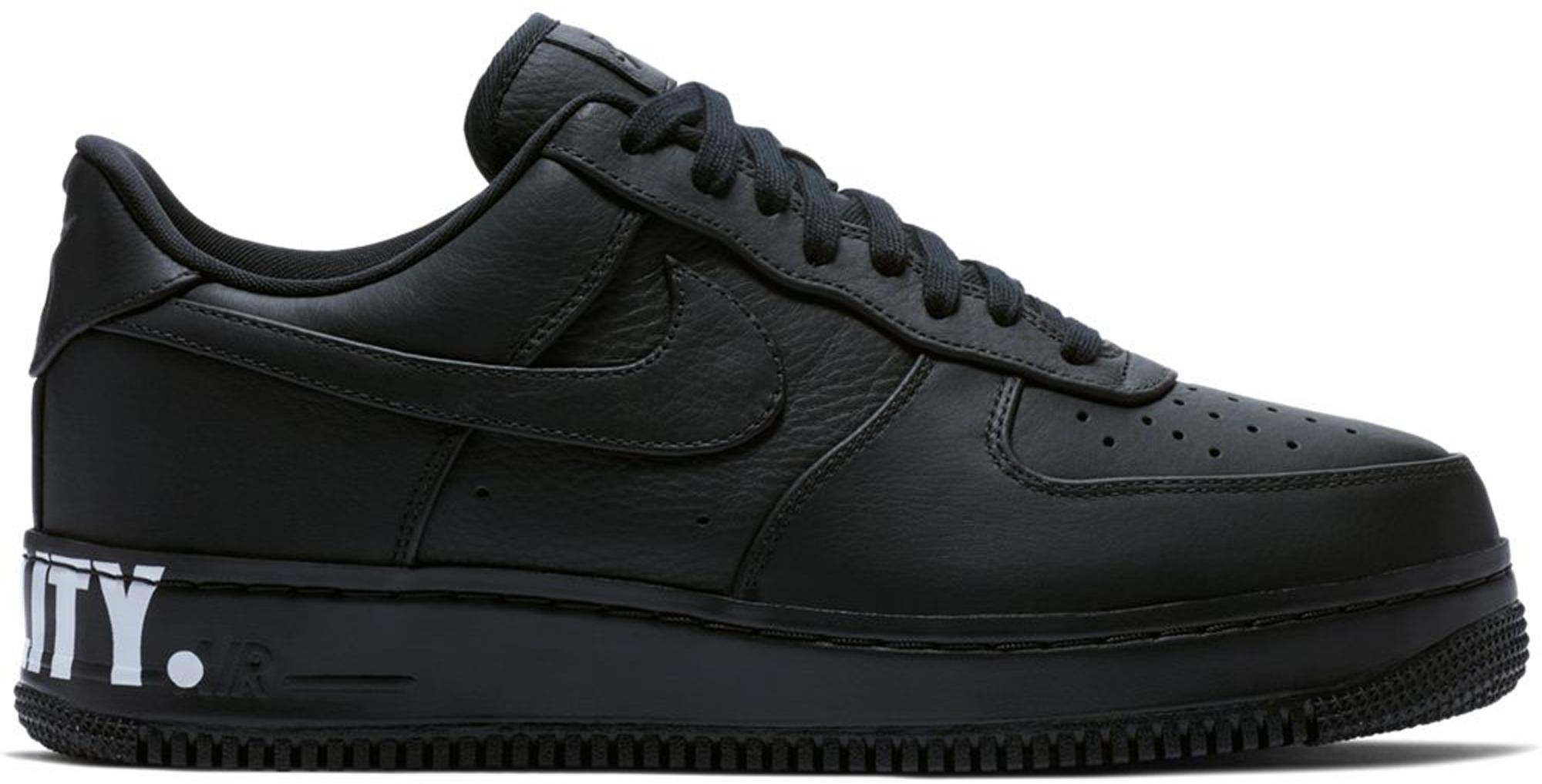 all black forces low top