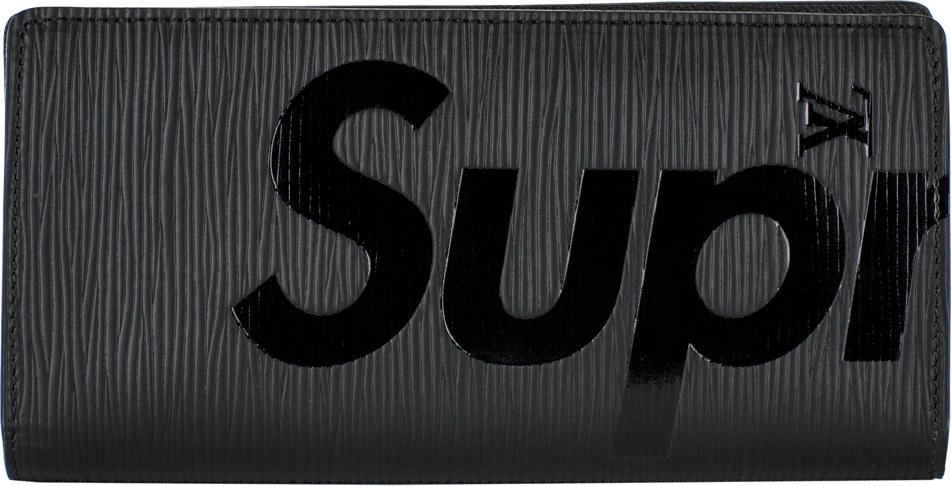 Lyst - Supreme Louis Vuitton X Brazza Wallet Epi Black in Black