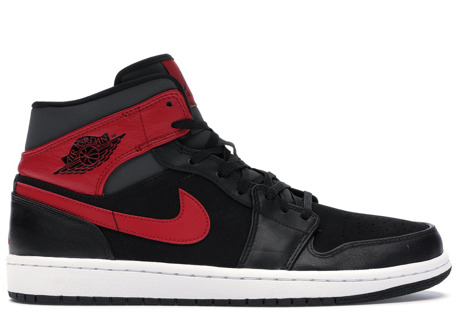 Nike 1 Retro Mid Gym Red in Black for Men - Lyst