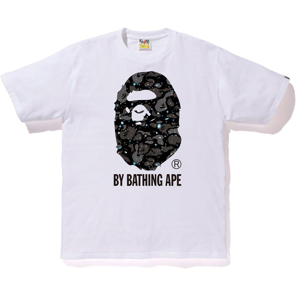 A Bathing Ape Space Camo By Bathing Tee (ss19) White in White for Men