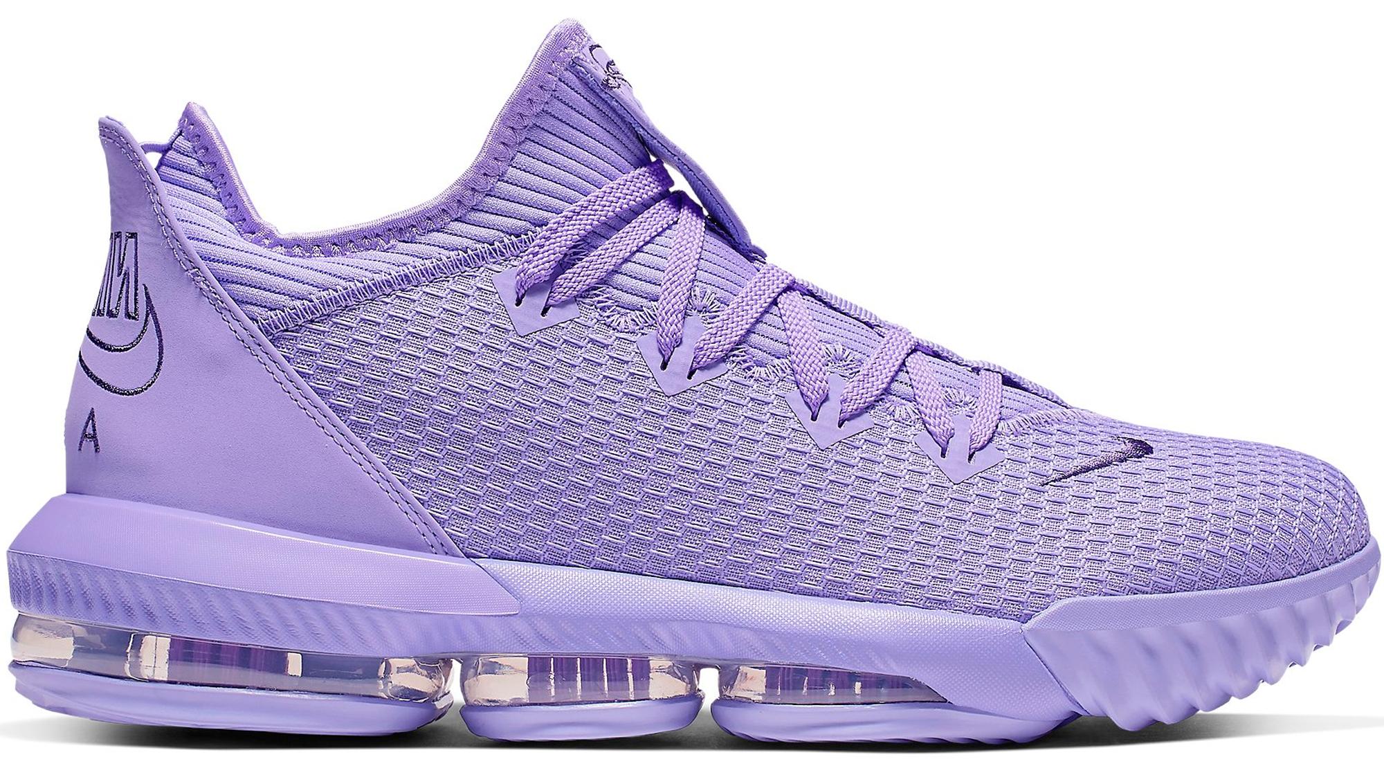 purple lebron 16 low