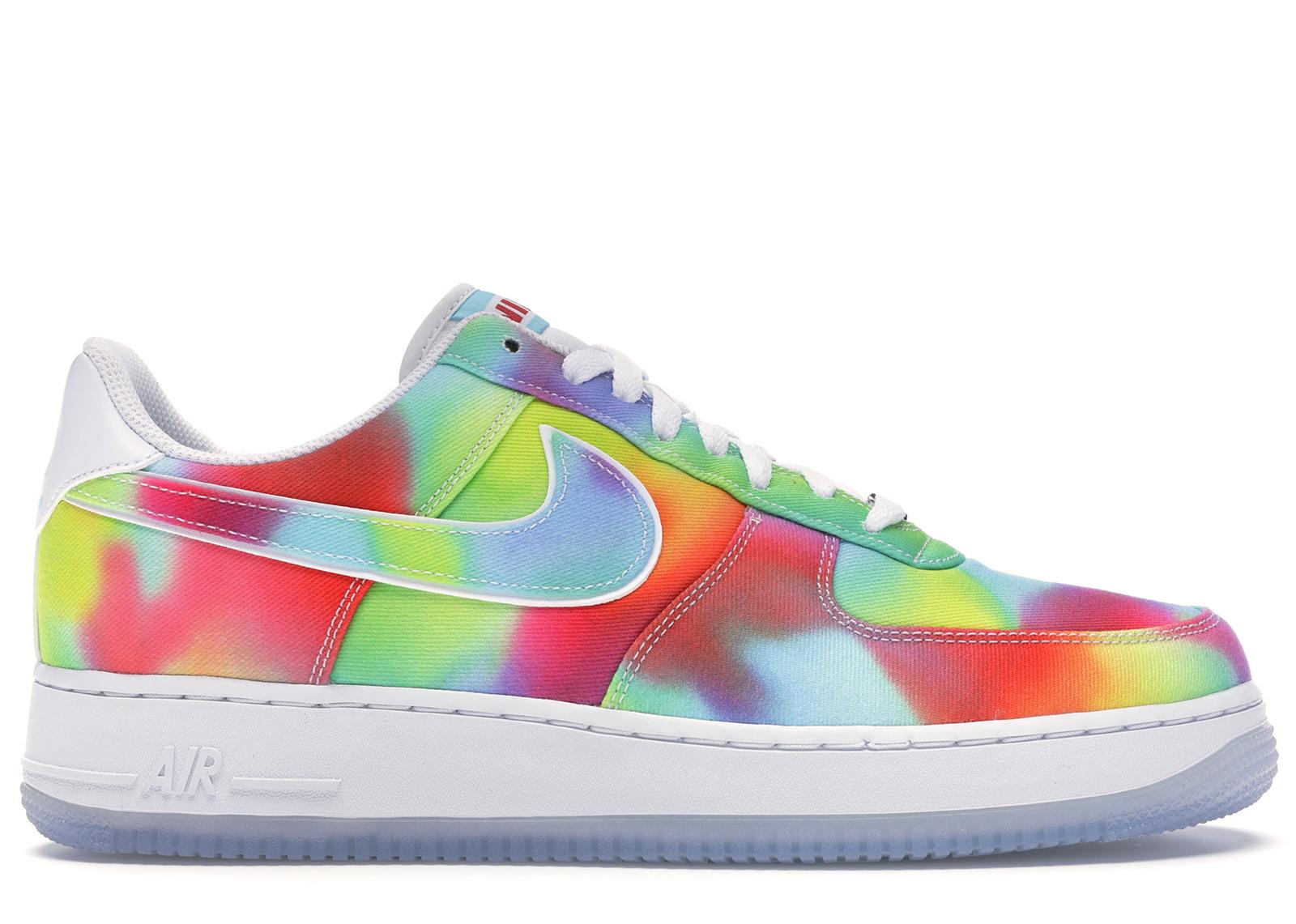 tie dye nike air