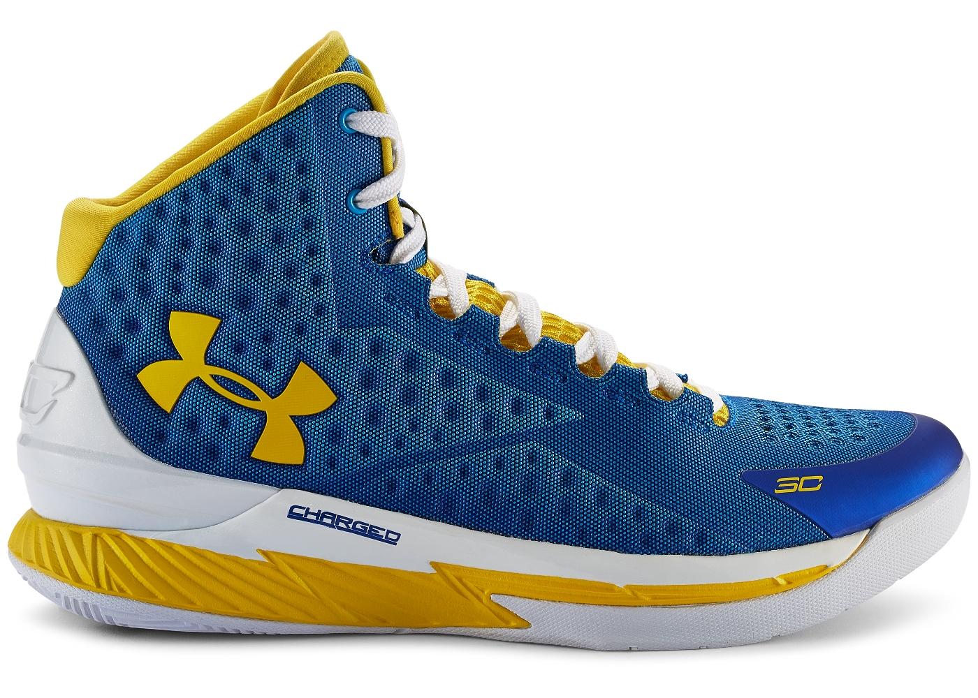 Under Armour Ua Curry 1 Home in Blue for Men - Lyst