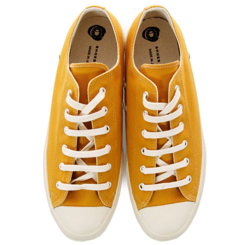 mustard yellow canvas shoes
