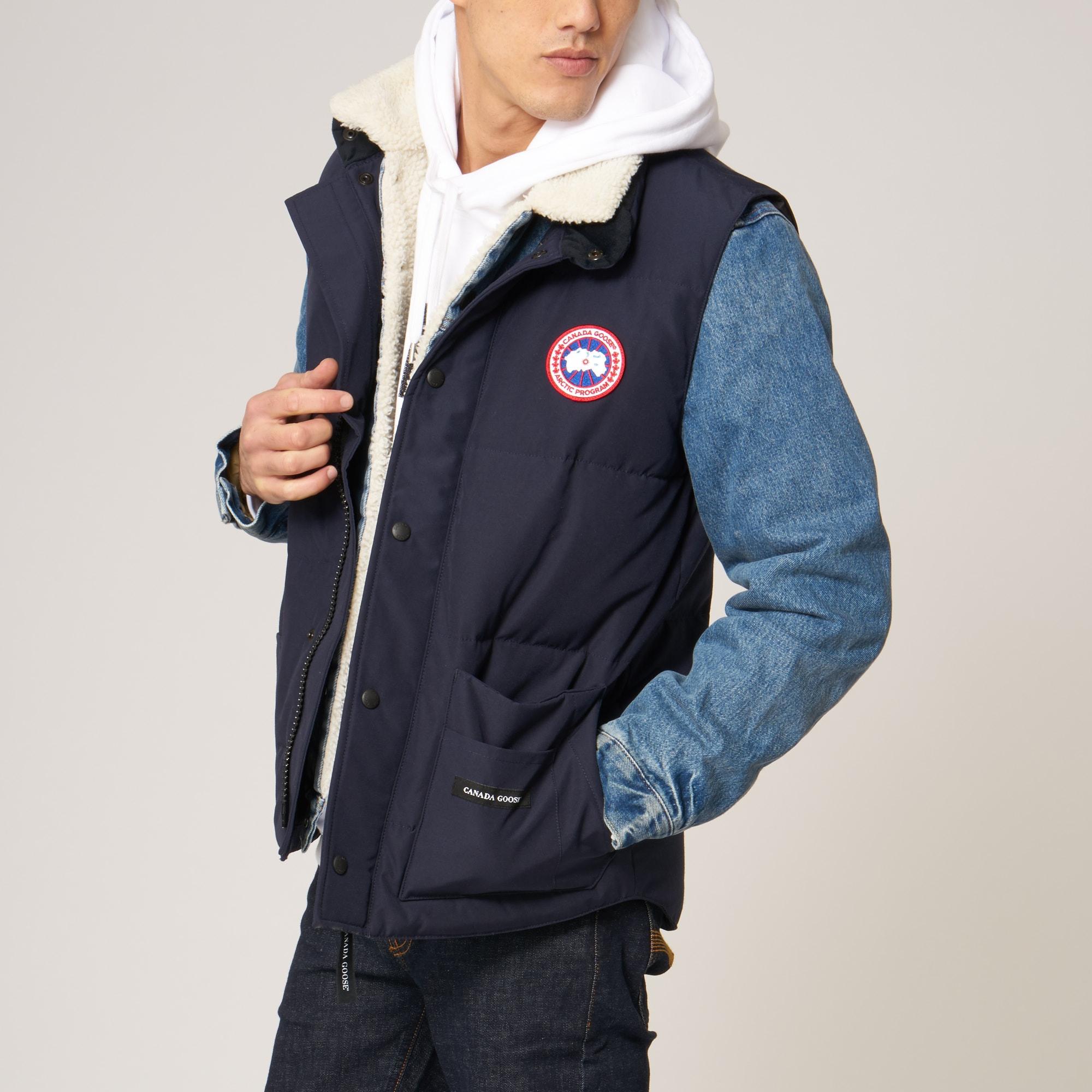 canada goose Vests Admiral Blue canada goose Vests Admiral Blue