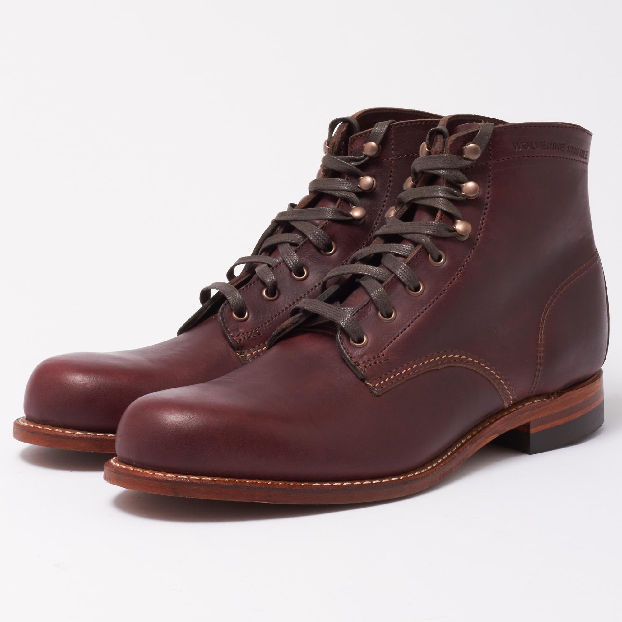 Wolverine 1000 Mile Cordovan Leather Boot for Men - Save 25% - Lyst