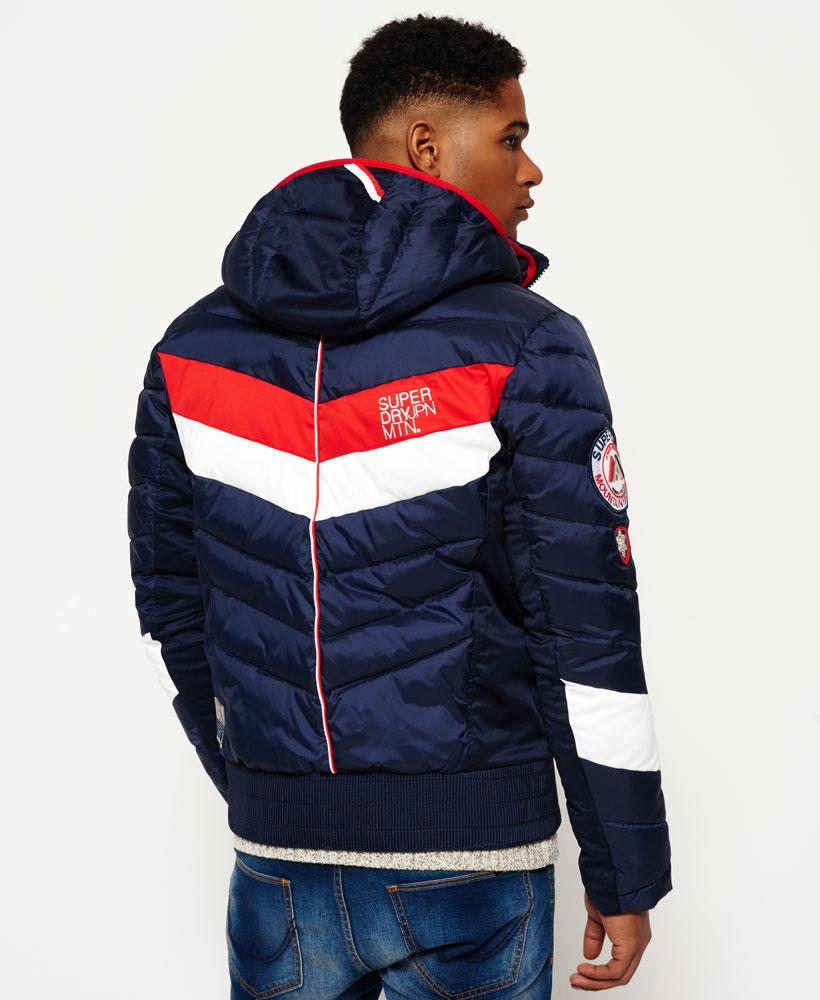 Download Lyst - Superdry Scuba Carve Hooded Jacket in Blue for Men