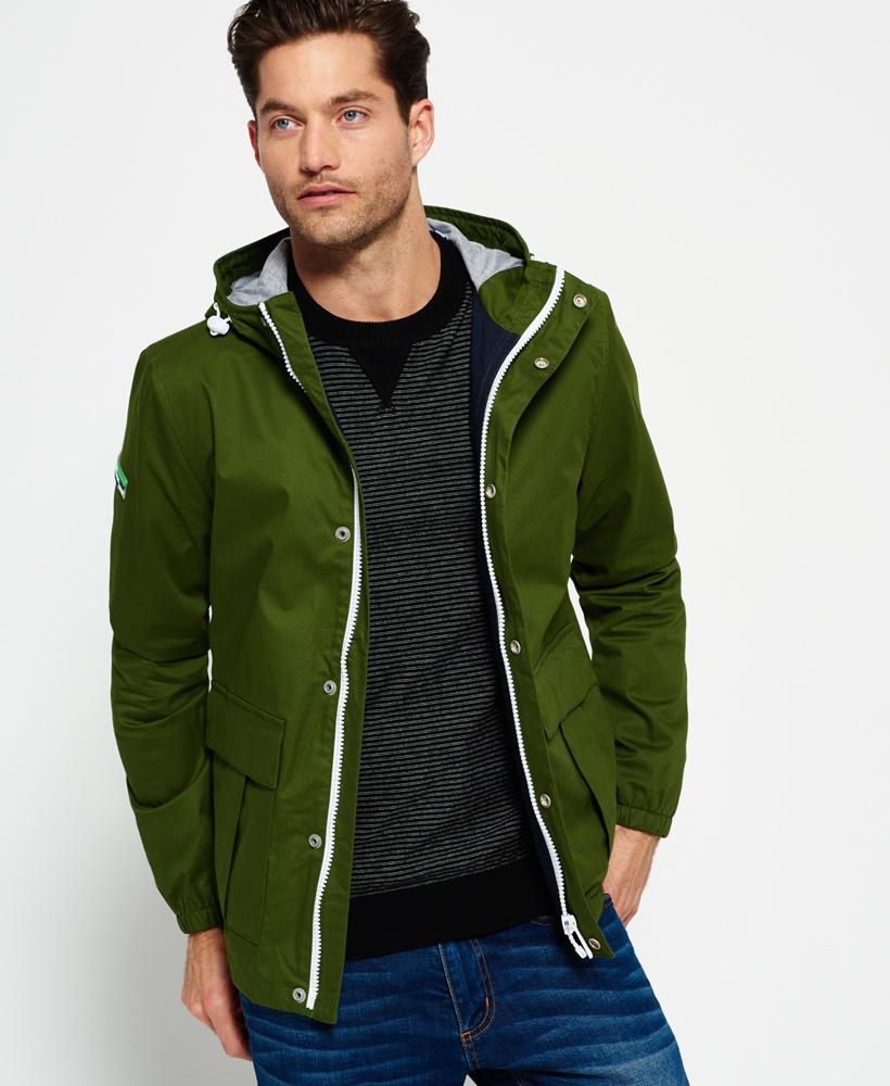 Superdry New York Harbour Coat in Green for Men | Lyst