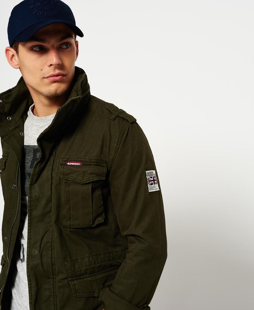 Superdry Rookie Heavy Weather Field Jacket in Green for Men | Lyst