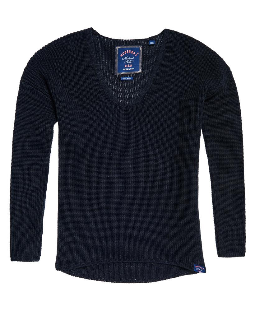 superdry v neck jumper
